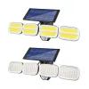 Mingxin Flashlight KXK-601-SMD solar sensor lamp Ultra-bright waterproof outdoor remote control sensor lamp street lamp Application Scenario